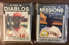 1988 Best SAN ANTONIO MISSION-Dodgers Minor League PLATINUM Team Set B2018213