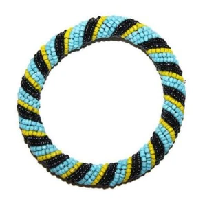 Brazaletes Masai Africanos Con Cuentas Pulsera Masai Hecho en Kenia 04 - Imagen 1 de 2