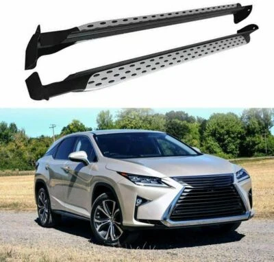 Barra Nerf estribo lateral puerta estribo compatible con Lexus RX RX350L RX450hL 2017-2021 Foto 1 de 4
