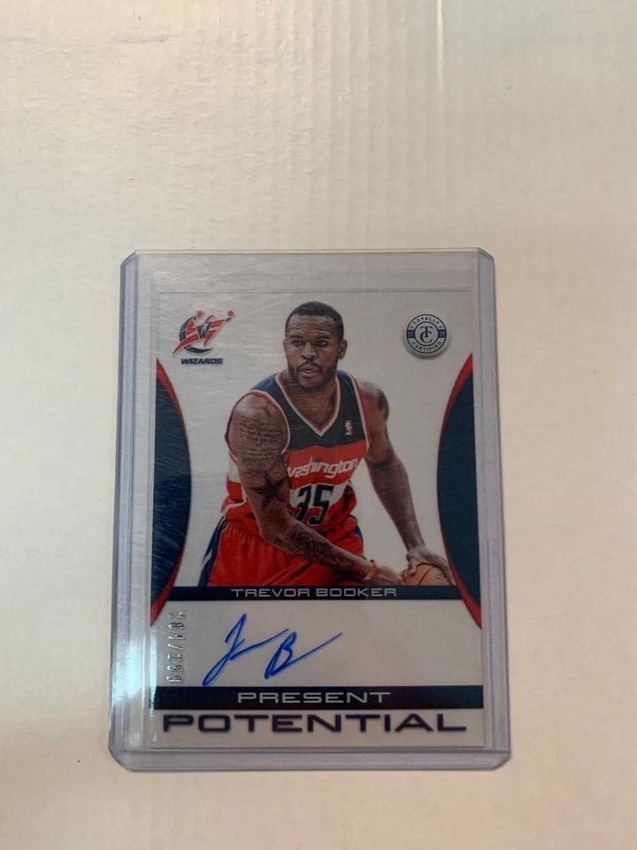 Trevor Booker 2013-14 Totally Certified Auto Card #PP-TB Serial #284/299 - Image 1 of 1
