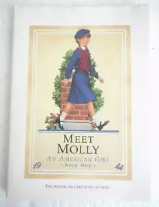 1989 MEET MOLLY An American Girl Book 1 American Girls Collection 1st Ed HBDJ - Foto 1 di 7