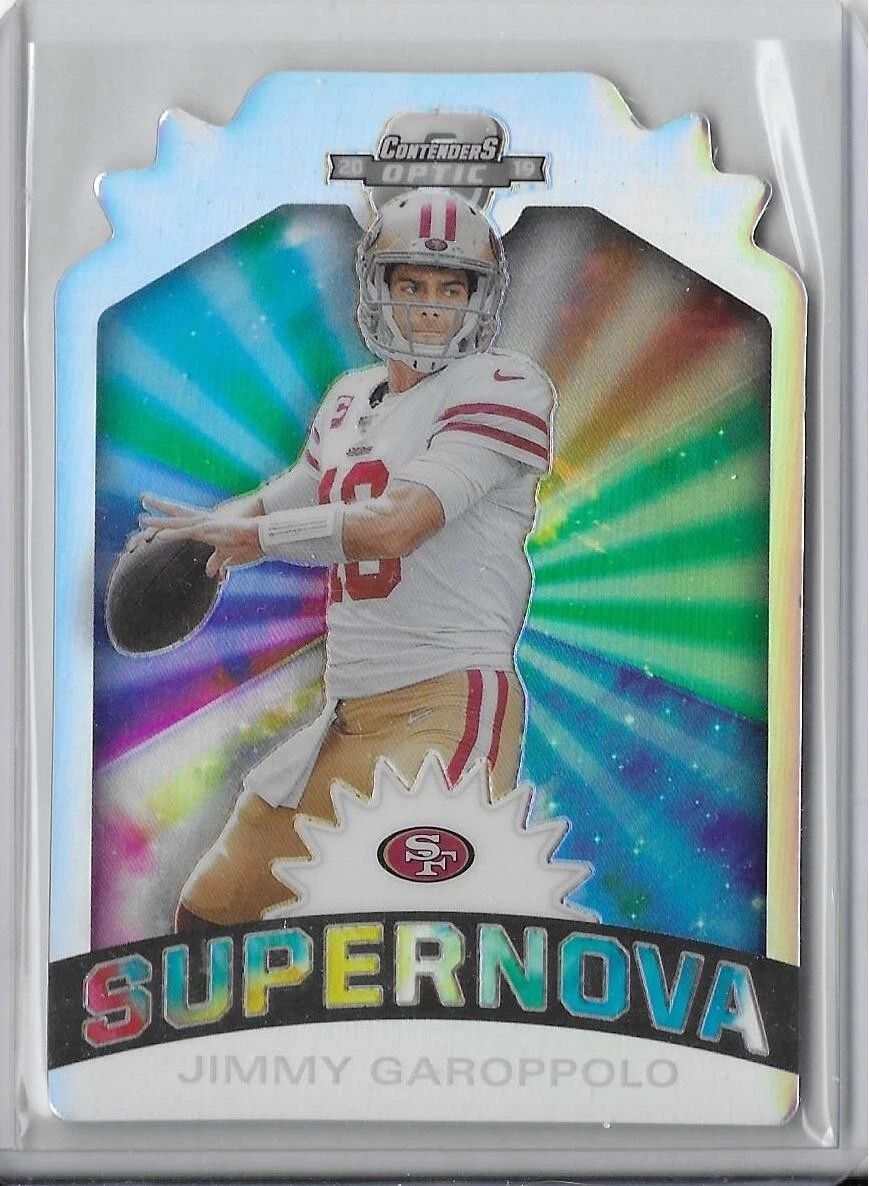 2019 Contenders Optic Supernova Die Cut Prizm- Jimmy Garoppolo 49ers!