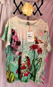 Magnolia Pearl 💖 Neu mit Etikett Fairy Floral Bee My Ladybug ausverkauft T-Shirt in Splendid 2469 - Bild 1 von 15