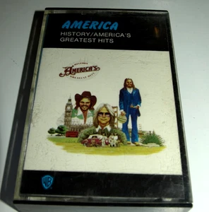 AMERICA (band) - HISTORY/GREATEST HITS - cassette tape - vgc - Imagen 1 de 1