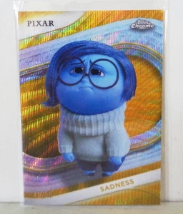 2025 Topps Chrome Disney #83 Sadness Gold Refractor 40/50 - Bild 1 von 3