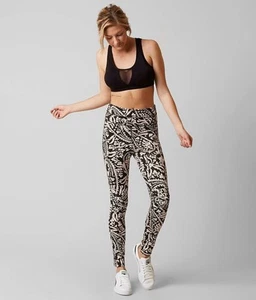 Free People Movement Legging Paisley Floral City Slicker Active Medium - Picture 1 of 9