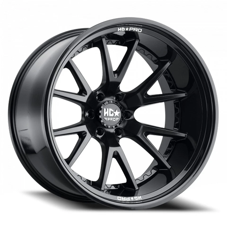 HD Pro LHD Pro 1 Wheel 17x11 (-33, 5x127, 78.1) Black Single Rim Foto 1 de 1