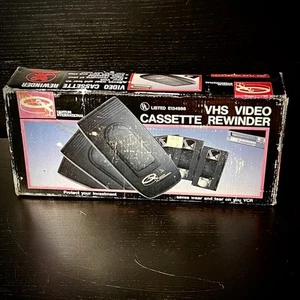 Quantum International VHS Video Cassette Rewinder w/ Original Box - Picture 1 of 10
