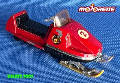 majorette moto neige shell #249 motoslitta neve made france 1970 diecast 1:64 - Immagine 1 di 4