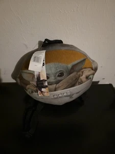 Star Wars Mandalorian The Child Plüsch Rucksack Bioworld Doppelgurt Kinder - Bild 1 von 3