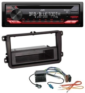 JVC CD DAB USB Bluetooth MP3 Autoradio für Seat Alhambra ab 10 Leon 09-12 Toledo - Bild 1 von 7