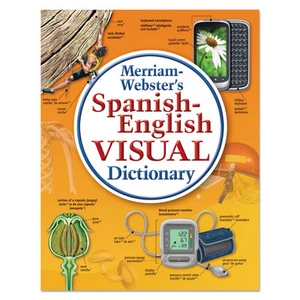 Merriam Webster 2925 1152 Pages Paperback Spanish-English Visual Dictionary New - Picture 1 of 1