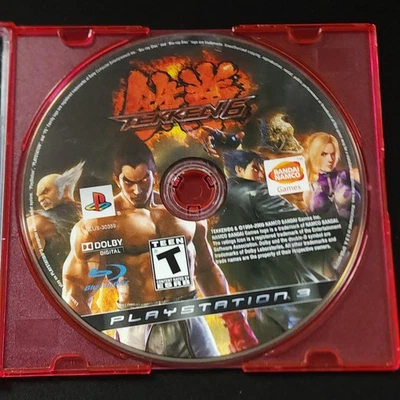 Tekken 6 PS3 Sony PlayStation 3 ETIQUETA NEGRA - Disco solo probado funcionando Foto 1 de 4