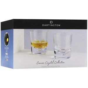 Dartington Crystal Exmoor Double Old Fashioned Whisky Glasses - Picture 1 of 6