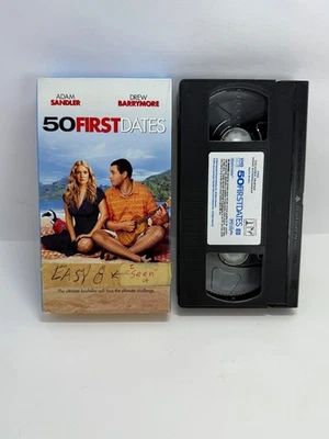 50 First Dates Adam Sandler Drew Barrymore VHS Tape **Buy 2 Get 3rd Free** Foto 1 de 4