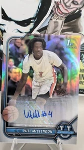 2021-22 Bowman University - Chrome Prospect Autographs Refractor #BCPA-WM... - Picture 1 of 5