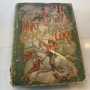 What Boys & Girls Like 1903 Illustrated Phebe Humphreys - Bild 1 von 11