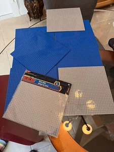 Make-It Blocks - Base Plates lot Of 9 10" Square - Leading Brand Compatible - Picture 1 of 7