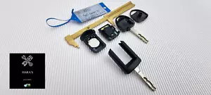 Originale Opel Combo anno 05 2 pulsanti chiave radio + chiave transponder 5WK48668 - Foto 1 di 15