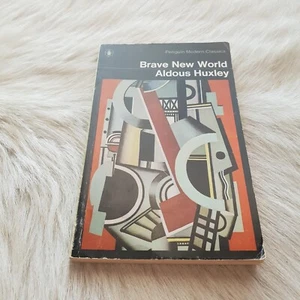 Vintage Aldous Huxley Brave New World 1975 70S Vintage New World Order Book - Picture 1 of 10