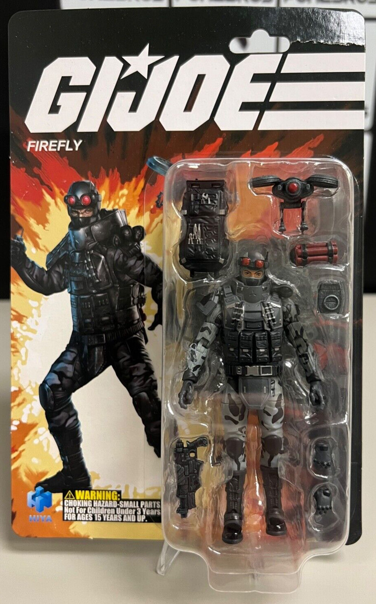 ファイヤーフライ コブラ破壊工作員 タカラ G.I.ジョー 1984年 香港製 Firefly (v1) G.I. Joe Action Figure - YoJoe Archive