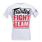 Fairtex Fight Team Muay Thai T Shirt - White/Red