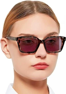 Occi Chiari Reading Sun Glasses Thick Frame Tortoise Black Lens BSR5031DM - Picture 1 of 10