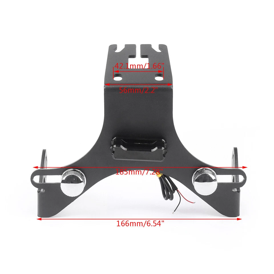 Motorcycle License Plate Bracket Holder For Kawasaki Z1000 Z 1000 SX 2013-17 UE Foto 1 de 4