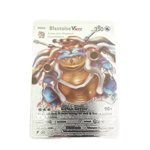 Pokemon Karte Blastoise VMAX Silver Foil HP 350 - Bild 1 von 4