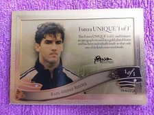 Unique 1/1 Gold Futera - Karl-Heinz Riedle Autograph