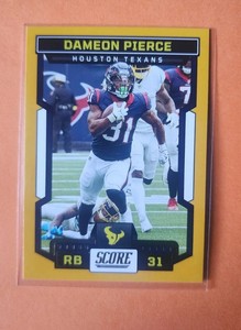 2023 Score - Gold #2 Dameon Pierce