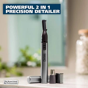 Wahl Nose Ear Trimmer Neck Hair Beard Eyebrow Groomer Clippers Micro Personal - Picture 1 of 6