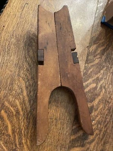 Antique Wood Boot Jack/foldable/Travel/12” - Picture 1 of 7