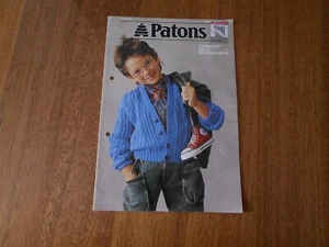 PATONS KNITTING BOOK NO. 953 - CARDIGANS FOR KIDS - GOOD CONDITION - - Picture 1 of 4