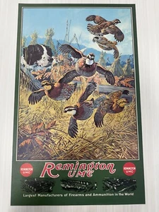 Remington Vintage Poster 1970's Guns UMC firearms ammunition print - Picture 1 of 1