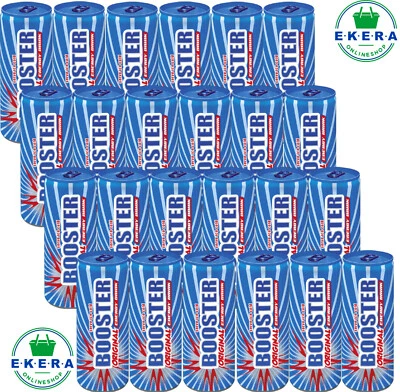 Booster Energy 24 x 330ml verschiedene Sorten inkl. 6,- Dosenpfand - Bild 1 von 4