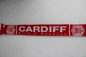 Sciarpa scarf Calcio CARDIFF CITY bufanda Schal écharpe - Picture 1 of 1