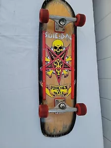 Dogtown Skateboard Complete Possessed to Skate 70s Yellow Black Red 9" x 32 Rare - Picture 1 of 18