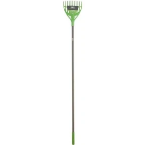 60 In. Handle Collector 8 In. Poly Shrub Rake - Picture 1 of 6