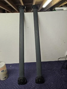 2005 Grand Caravan Pair of Roof Rack rails Cross Bars OEM Factory Luggage - Picture 1 of 5
