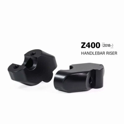 Abrazadera elevadora de manillar CNC de aluminio para Kawasaki Z400 Z 400 Foto 1 de 4