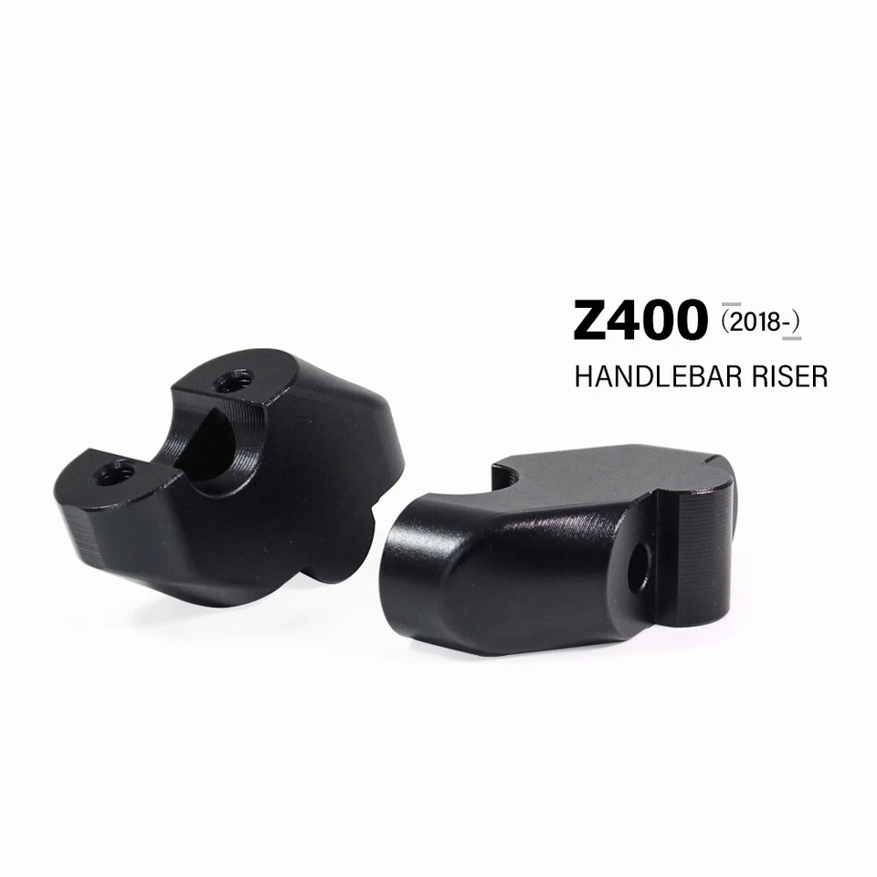 Abrazadera elevadora de manillar CNC de aluminio para Kawasaki Z400 Z 400 Foto 1 de 4