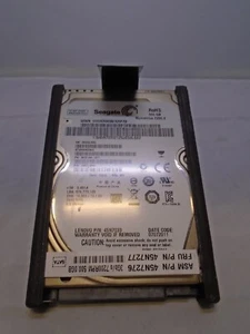 SEAGATE 45N7277, 500GB 2.5" DISCO DURO SATA HDD, 7200 RPM, LENOVO 45N7033 - Imagen 1 de 1