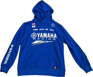 Yamaha Factory Sweatshirt Blue Lg - Picture 1 of 1