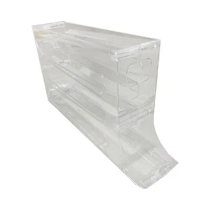Egg Dispenser Auto Rolling Clear Durable for Pantry Fridge Door Refrigerator - Bild 1 von 5