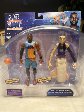NEW Space Jam: A New Legacy 2 Pack - On Court Rivals - Lebron & White Mamba Cover