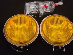 Vintage JDM Glass fog lamp Round Small Size made by KOITO - Picture 1 of 5