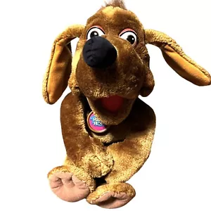 The Puzzle Place Fisher Price 1994 Peluche 14" Bozal El Perro Marrón De Colección - Imagen 1 de 7