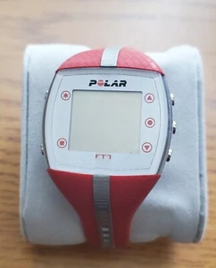 Polar FT7 Heart Rate Monitor Watch (Red/ Silver) - Picture 1 of 2