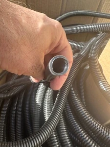 Split Wire Loom Flex Tubing Cable Conduit Polyethylene 1/2" (50 FOOT) FREE SHIP - Picture 1 of 6